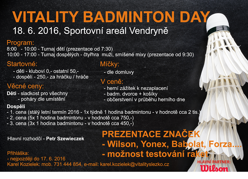 Vitality badminton day